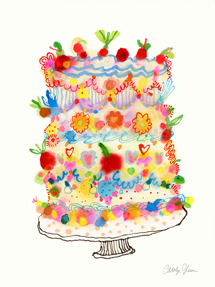Cherry Cake print