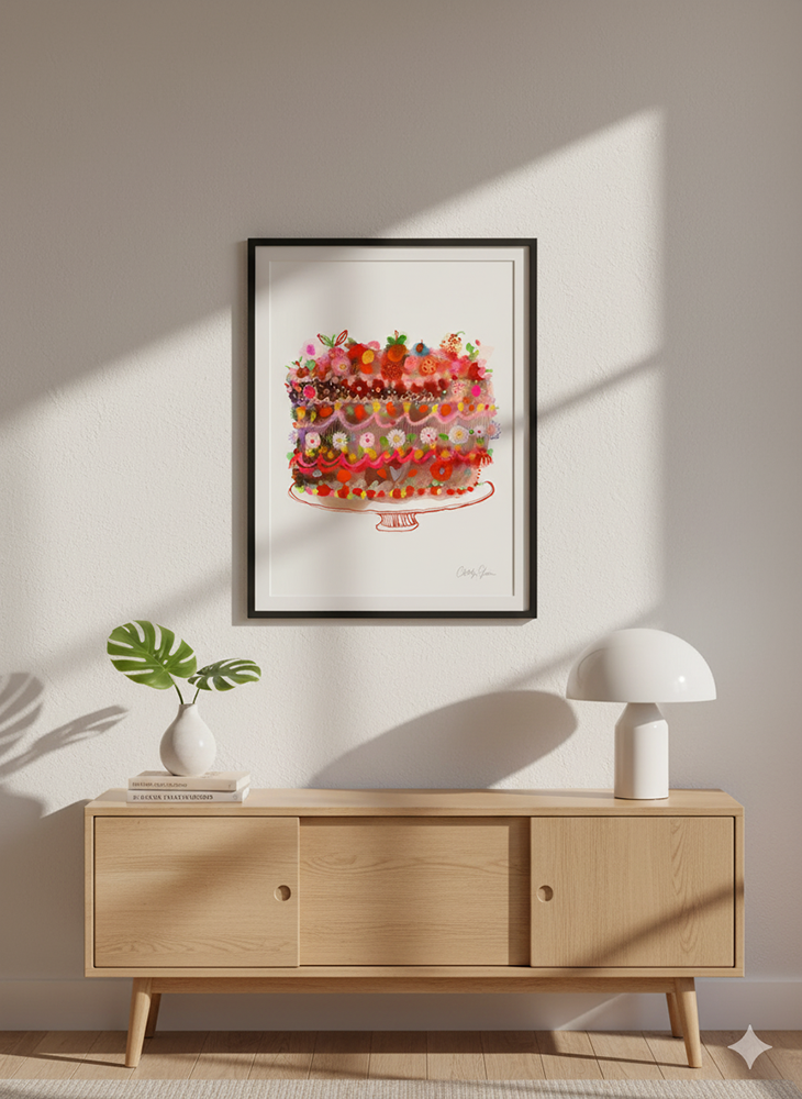 Chocolate Cake print