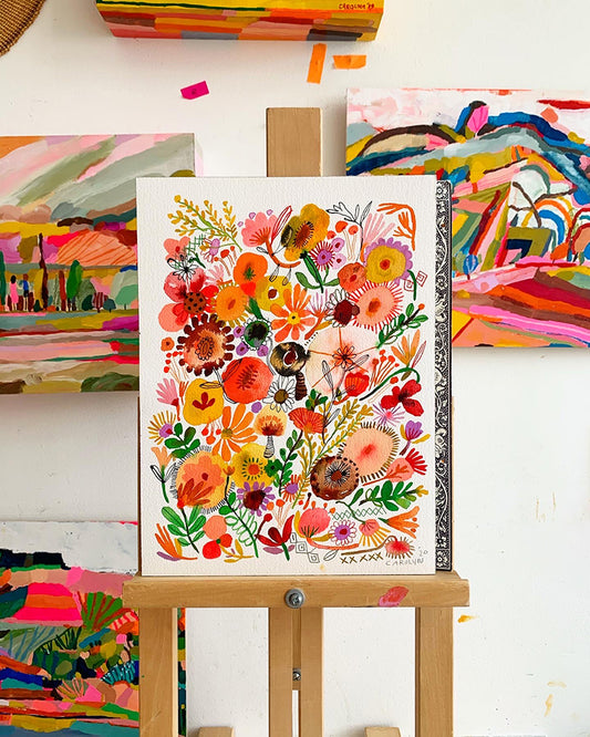 FLOWERS & MUSHROOMS ORIGINAL