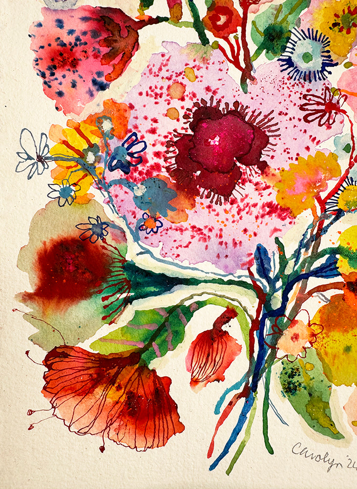 JAPANESE ANEMONES ORIGINAL