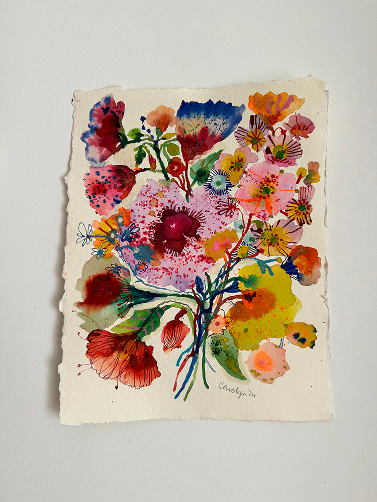 JAPANESE ANEMONES ORIGINAL