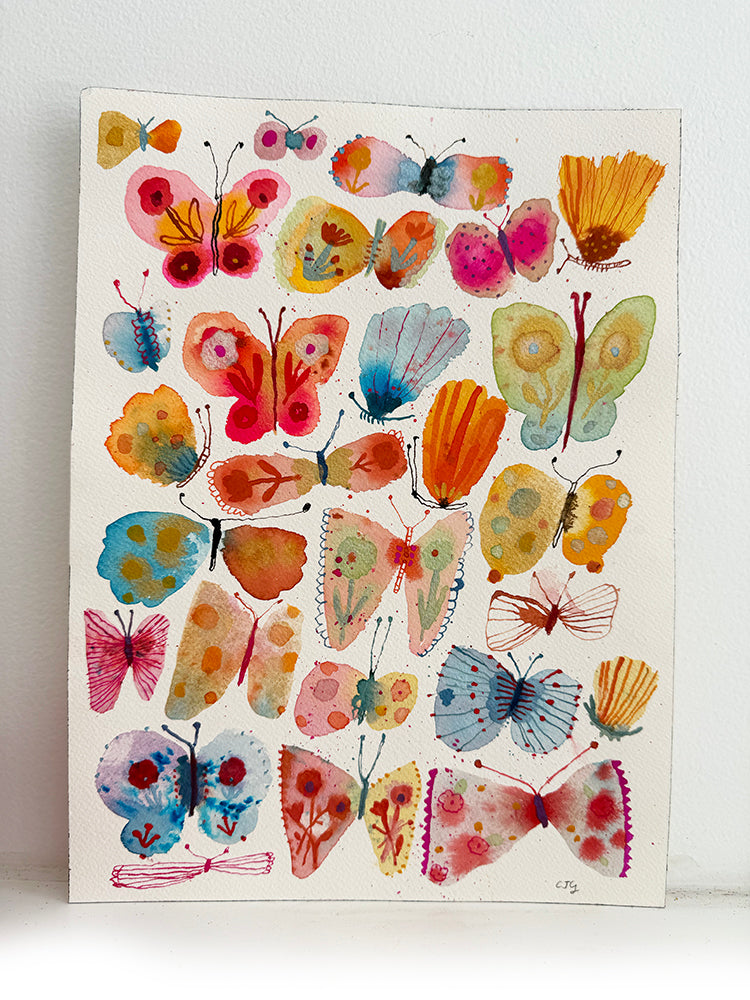 SHINY HAPPY BUTTERFLIES ORIGINAL