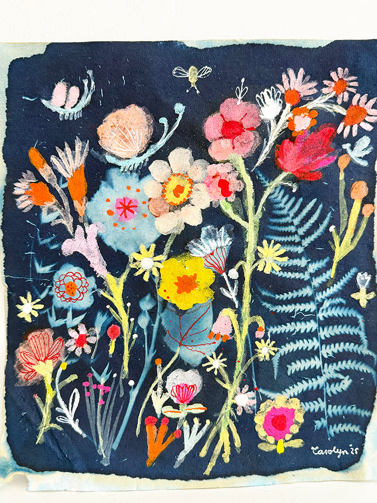 GARDEN AT MIDNIGHT ORIGINAL