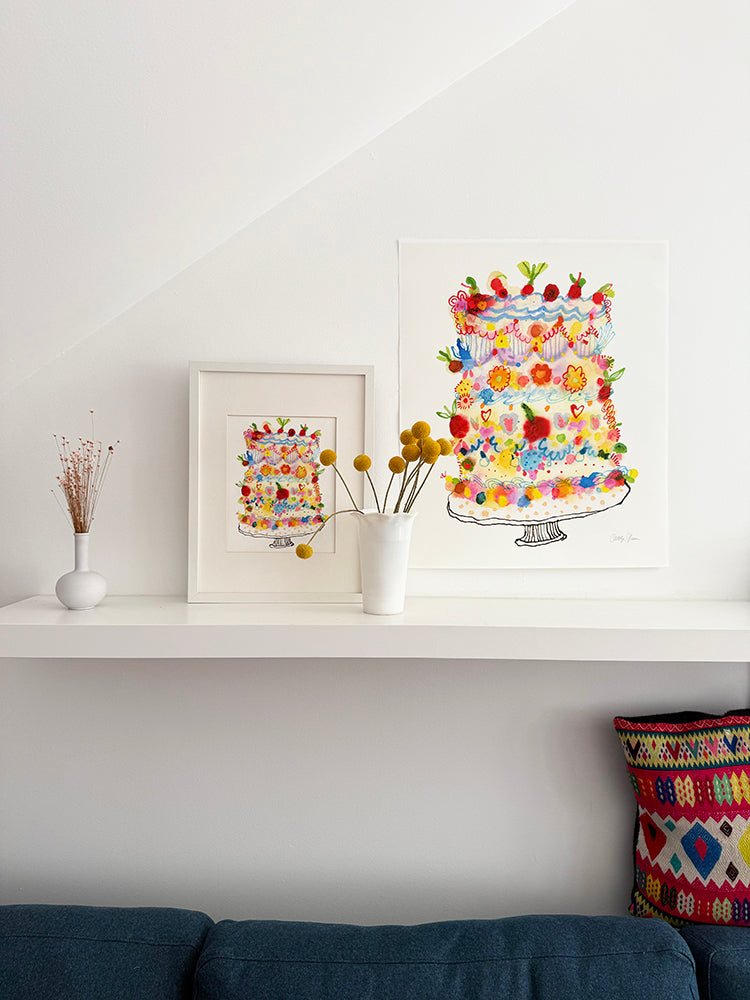 Cherry Cake print