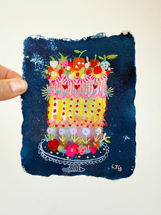 FAIRY CAKE SET OF 4 ORIGINALS