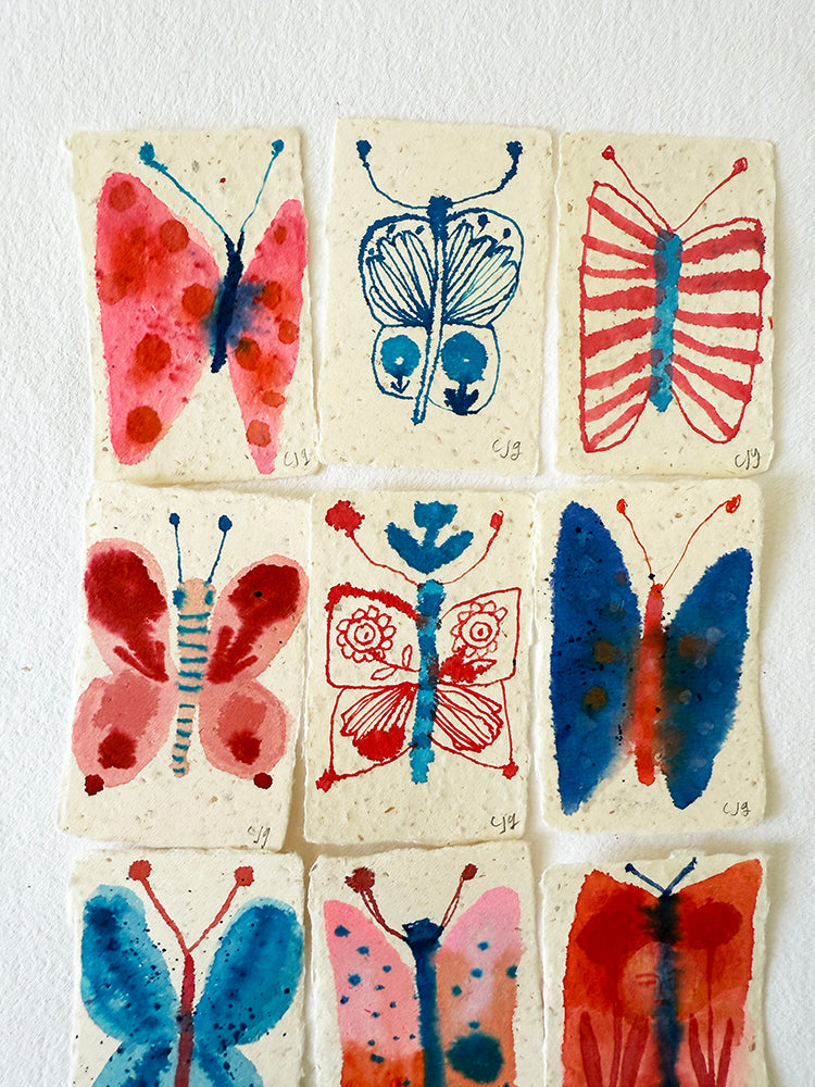 MINI BUTTERFLY SET #2 ORIGINALS