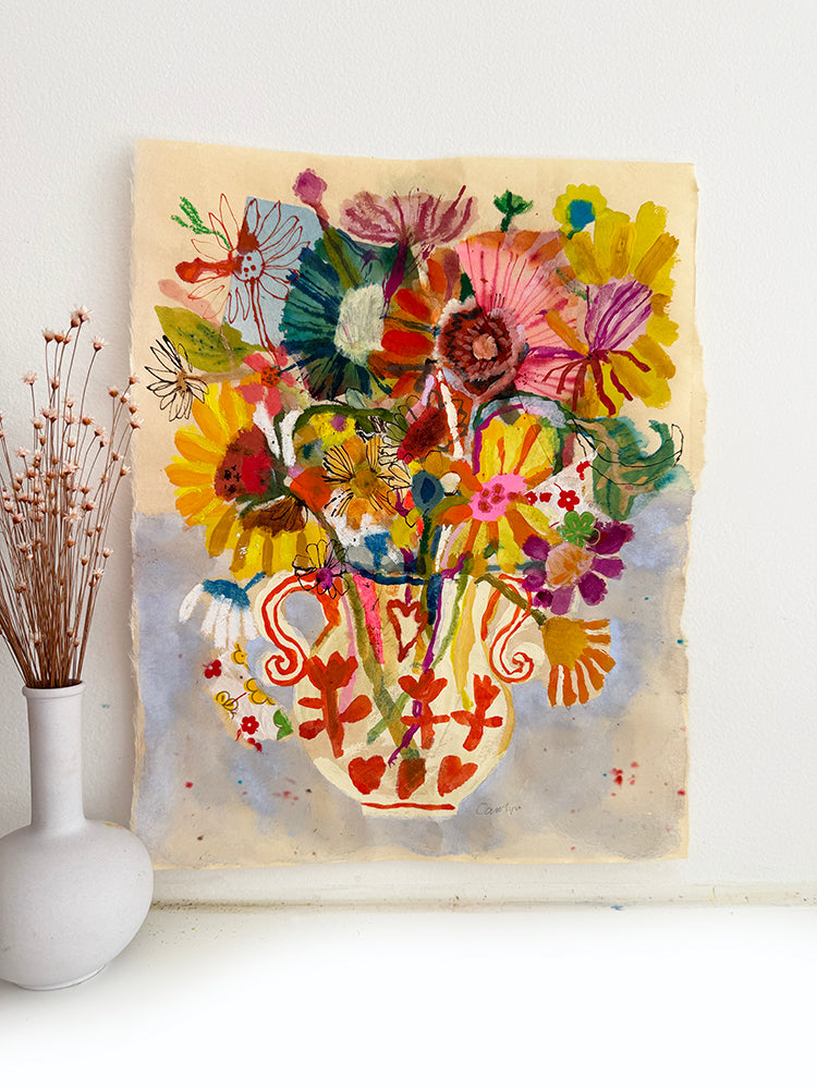PATTERNED VASE ORIGINAL