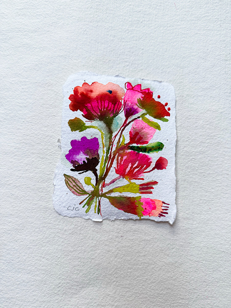 BOTANICAL MINI's set of 4 ORIGINALS