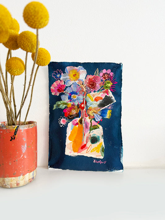 ABSTRACT FLOWERS #3 ORIGINAL