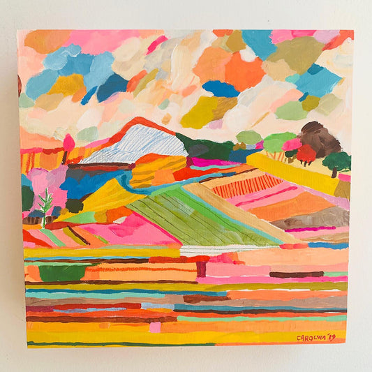 MOUNTAINS, FIELDS, CLOUDS ORIGINAL