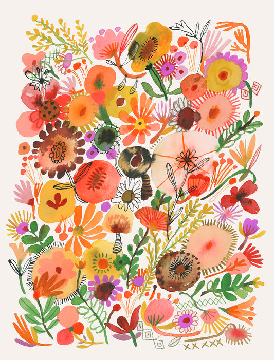 FLOWERS & MUSHROOMS ORIGINAL