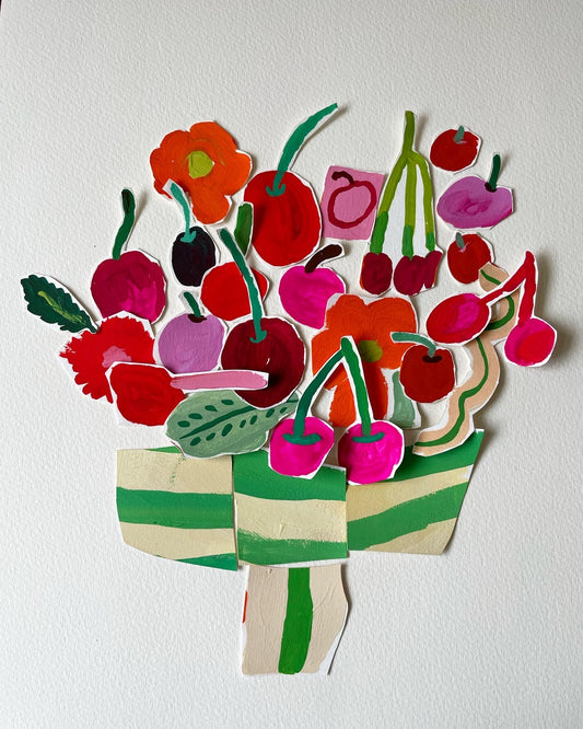CHERRY BOWL COLLAGE ORIGINAL