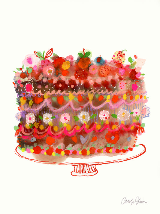 Chocolate Cake print