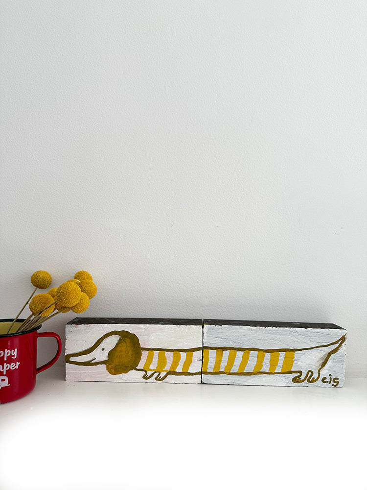TWO PIECE YELLOW DOXY ORIGINAL