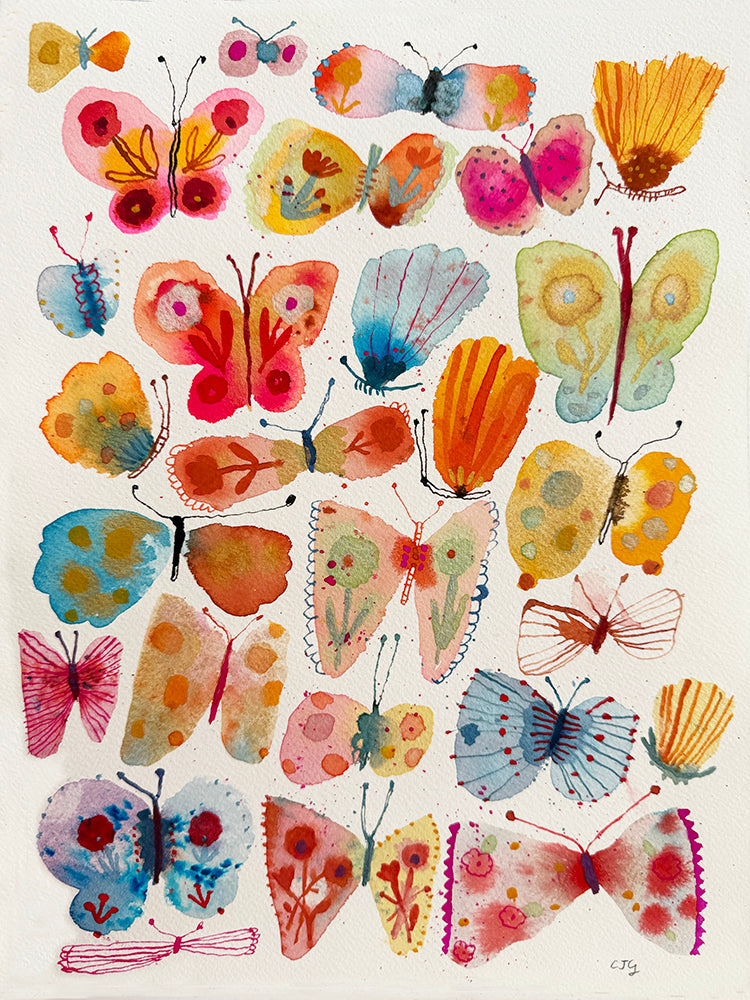 SHINY HAPPY BUTTERFLIES ORIGINAL
