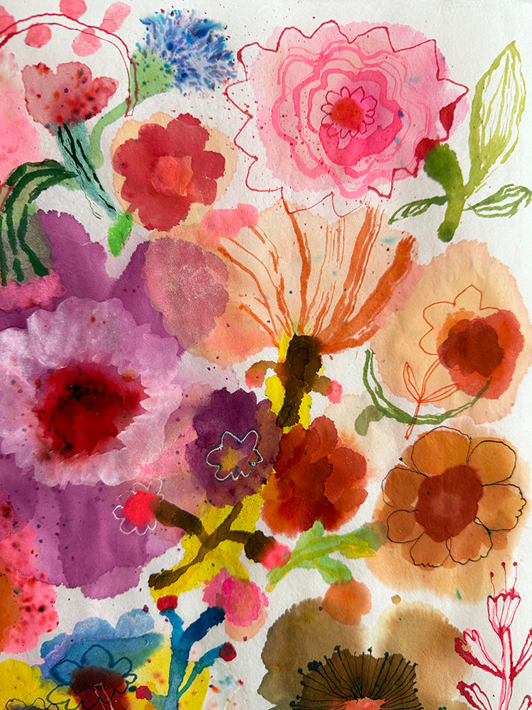 DELPHINIUMS & FRIENDS ORIGINAL