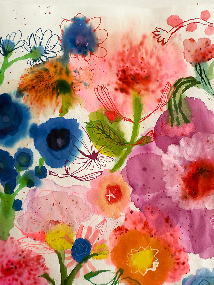 DELPHINIUMS & FRIENDS ORIGINAL
