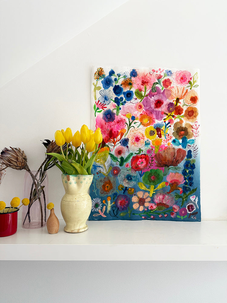 DELPHINIUMS & FRIENDS ORIGINAL