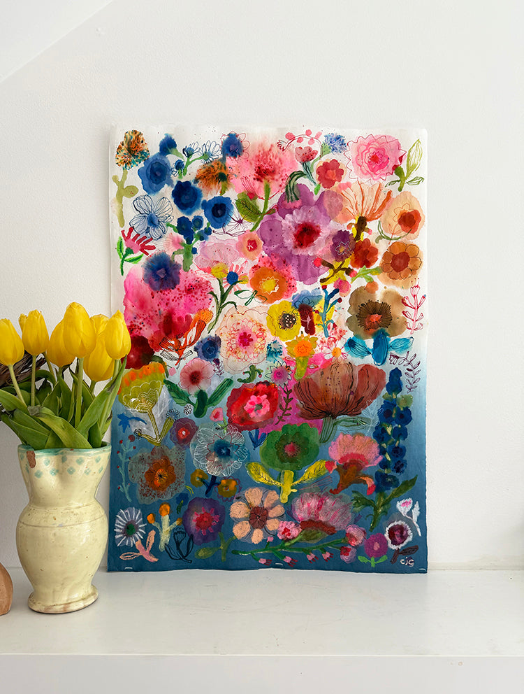 DELPHINIUMS & FRIENDS ORIGINAL