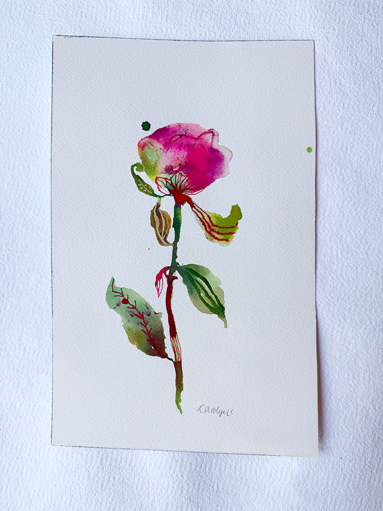 PEONY #4 ORIGINAL