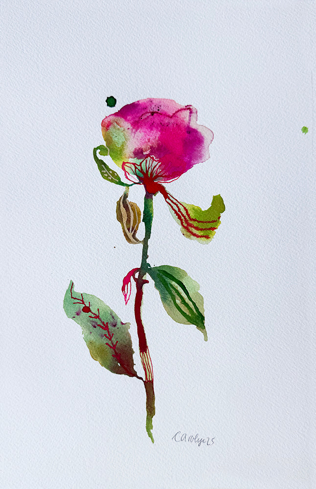 PEONY #4 ORIGINAL