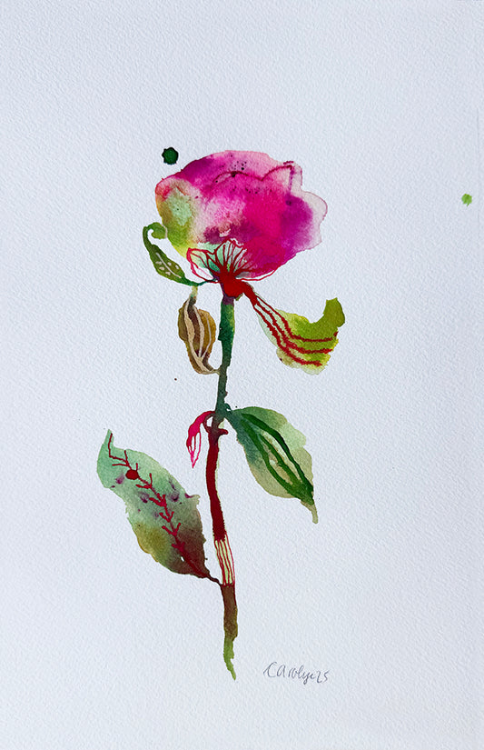 PEONY #4 ORIGINAL