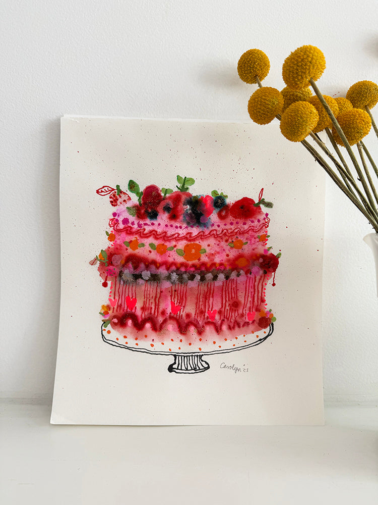 CHOCOLATE STRAWBERRY GATEAU ORIGINAL