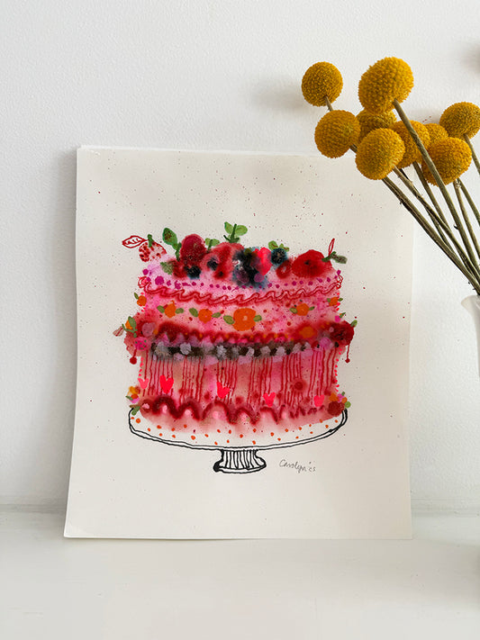 CHOCOLATE STRAWBERRY GATEAU ORIGINAL