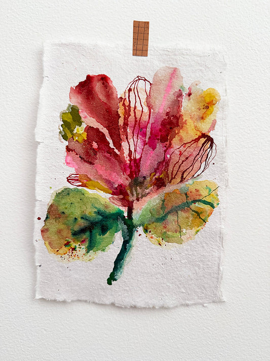 MAGNOLIAS ORIGINAL SET OF 2 PAINTINGS
