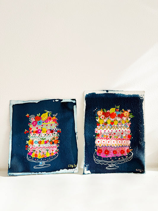 PEAR & STRAWBERRY PAIR ORIGINAL SET