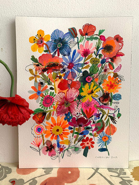 FRENCH POPPIES ORIGINAL