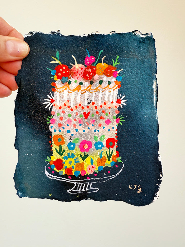 FAIRY CAKE SET OF 4 ORIGINALS