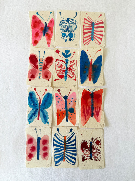 MINI BUTTERFLY SET #2 ORIGINALS