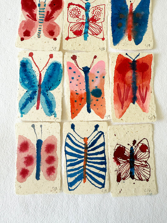 MINI BUTTERFLY SET #2 ORIGINALS