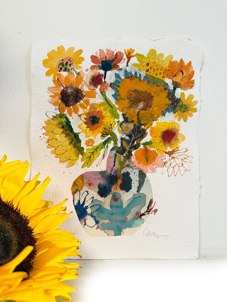SUNFLOWERS ORIGINAL