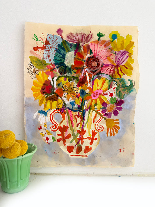 PATTERNED VASE ORIGINAL