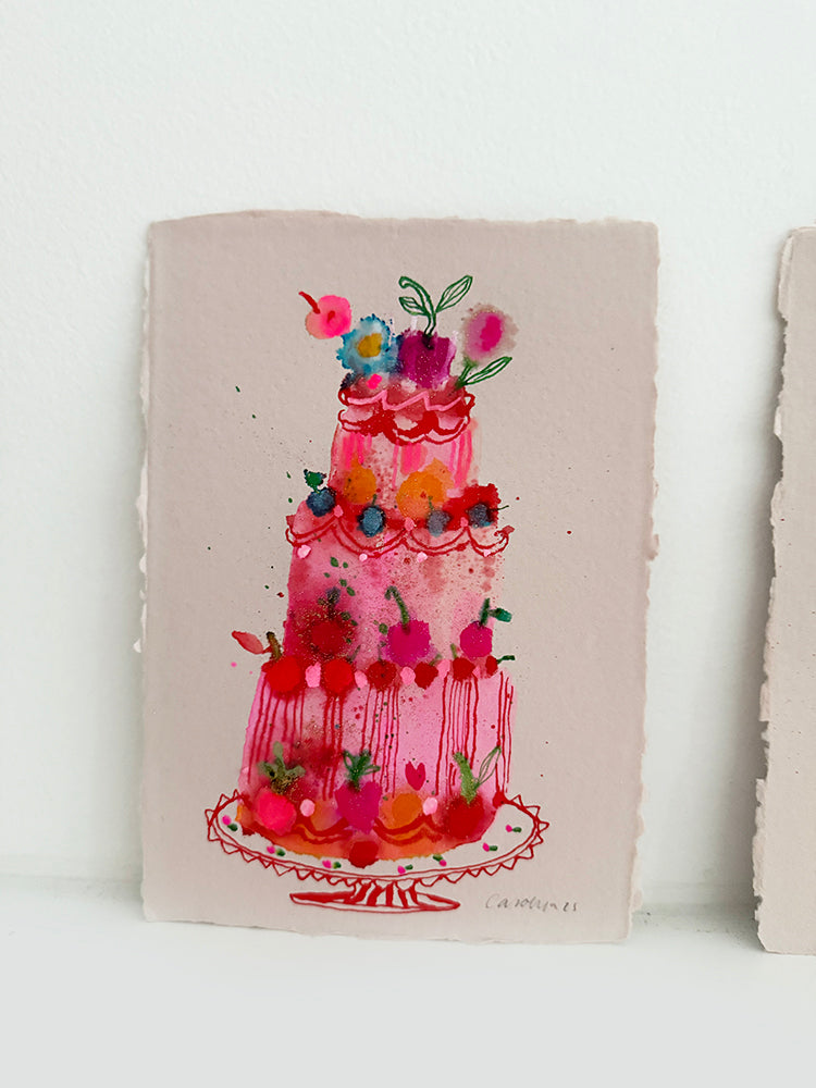 PRETTY IN PINK CAKE ORIGINAL #1