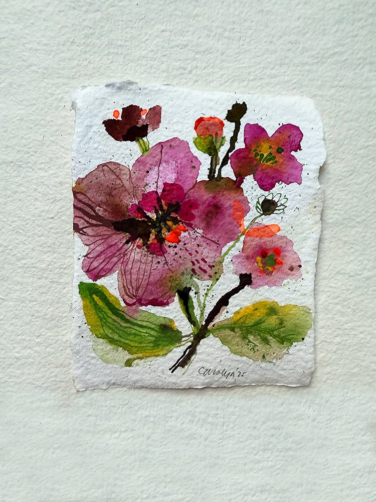 BOTANICAL MINI's set of 4 ORIGINALS