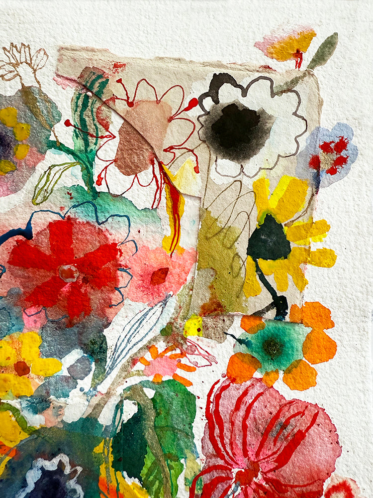 ABSTRACT FLOWERS #1 ORIGINAL