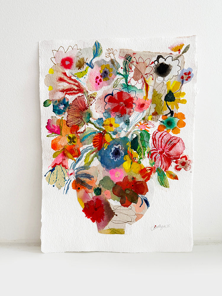 ABSTRACT FLOWERS #1 ORIGINAL