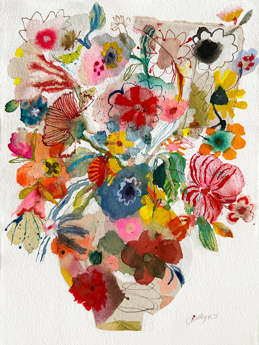 ABSTRACT FLOWERS #1 ORIGINAL