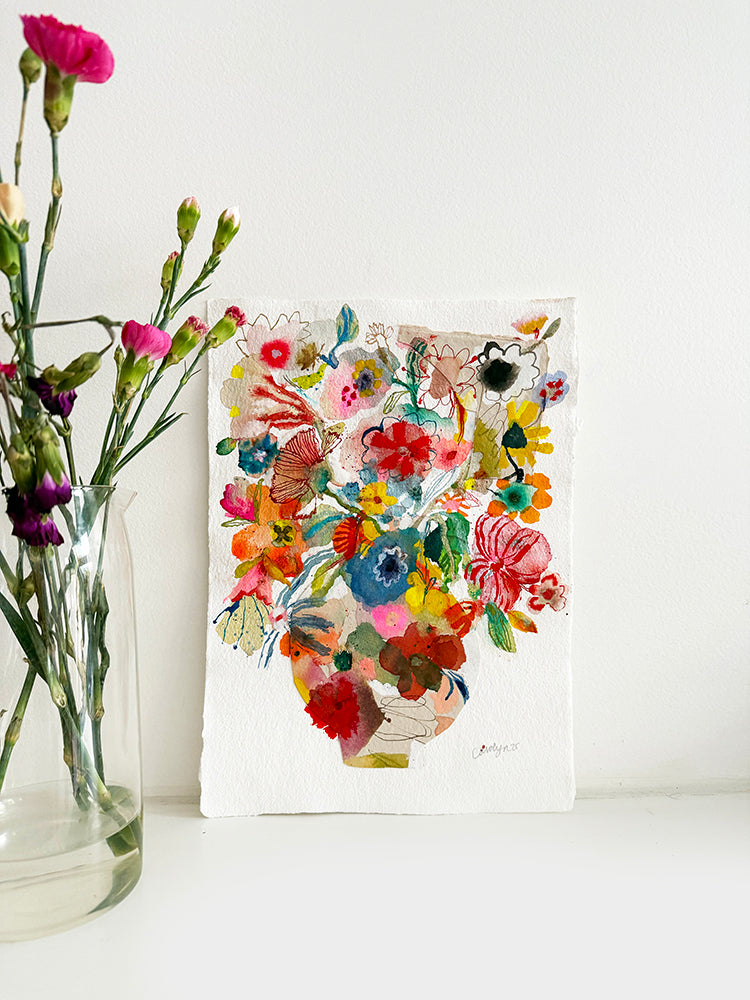 ABSTRACT FLOWERS #1 ORIGINAL