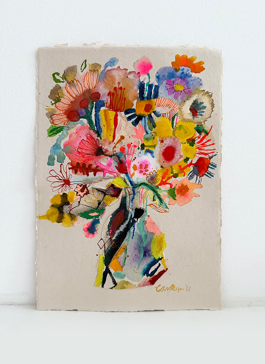 ABSTRACT FLOWERS #2 ORIGINAL