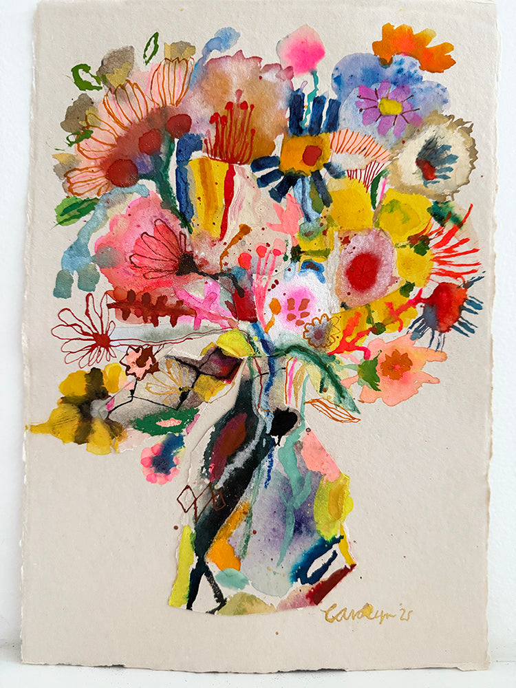 ABSTRACT FLOWERS #2 ORIGINAL