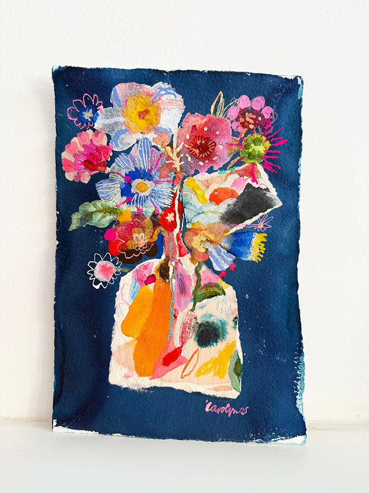 ABSTRACT FLOWERS #3 ORIGINAL