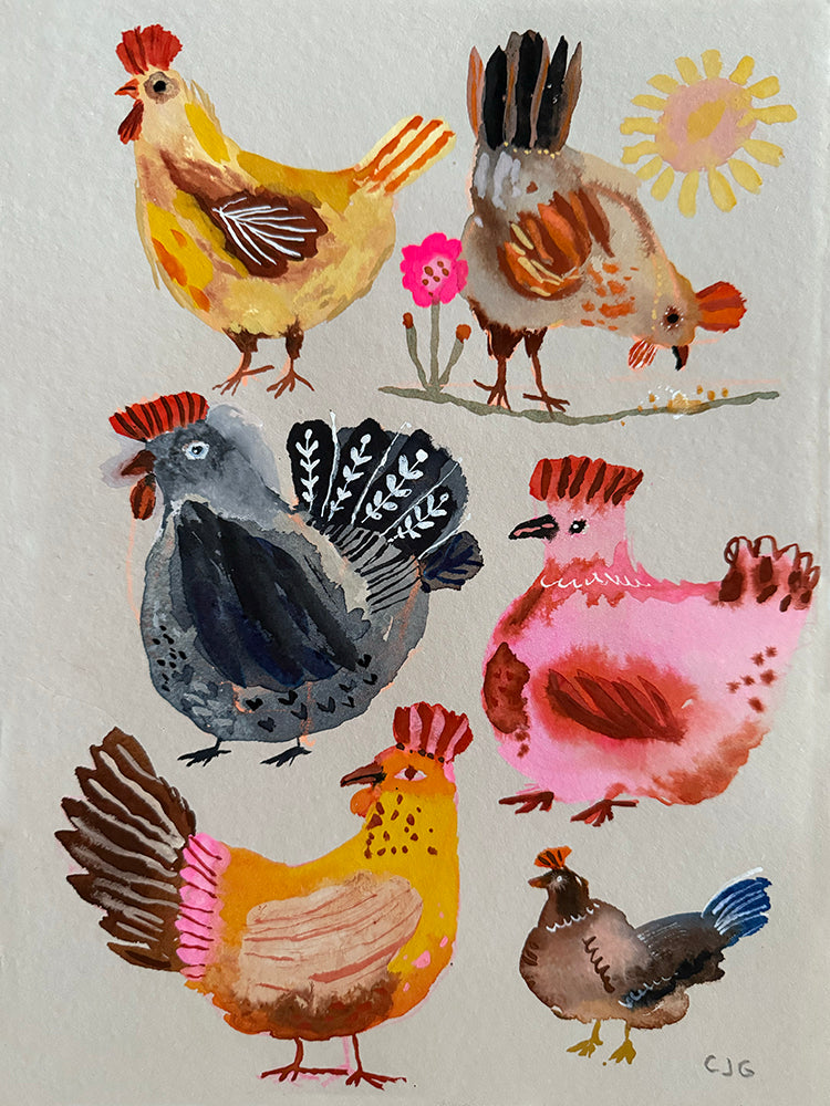 ASORTTED CHICKENS ORIGINAL