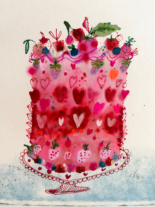 LOVE HEARTS CAKE ORIGINAL
