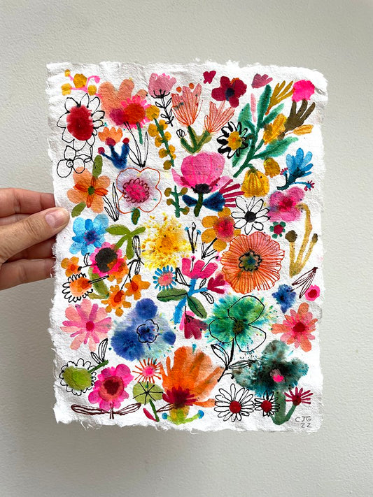 COUCOU ORIGINAL WATERCOLOUR